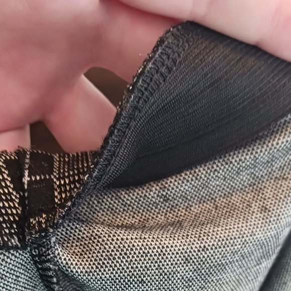 flair leg plaid pants - Picture 4 of 5